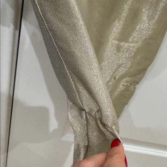 Thakoon Gold Ruffled Blouse - Picture 8 of 10